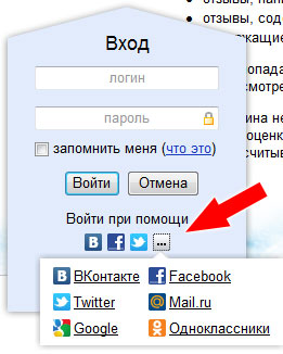 Выбор сервиса на Яндекс.Маркете