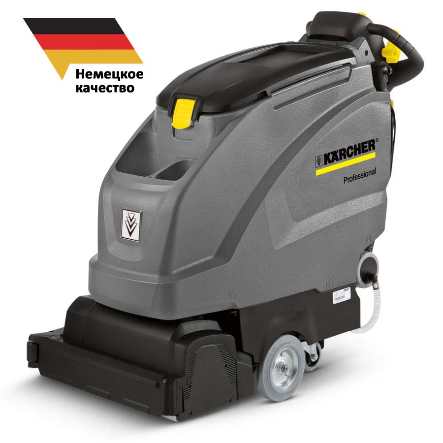 Поломоечная машина Karcher B 40 W Bp R 55 + 105Ah с роликовой щеткой и  питанием от аккумуляторов, купить в СПб