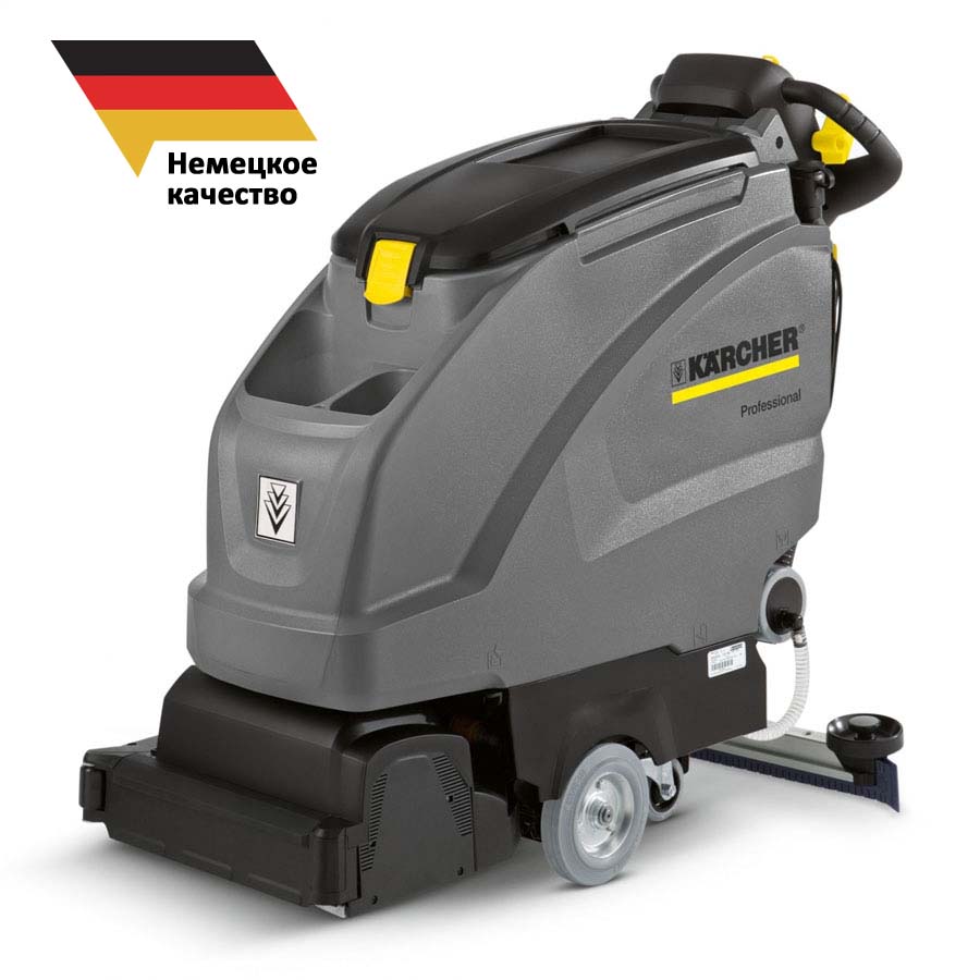 Поломоечная машина Karcher B 40 C Bp Classic R 45 с роликовой щёткой и  аккумуляторами, цена и инструкция